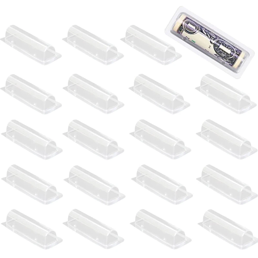50/100pcs Money Card Holder Wi - Plastic Dome Clear review and price