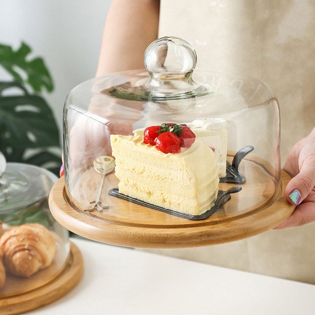 21Cm Clear Glass Cake Dome Cov - Plastic Dome Clear review and price