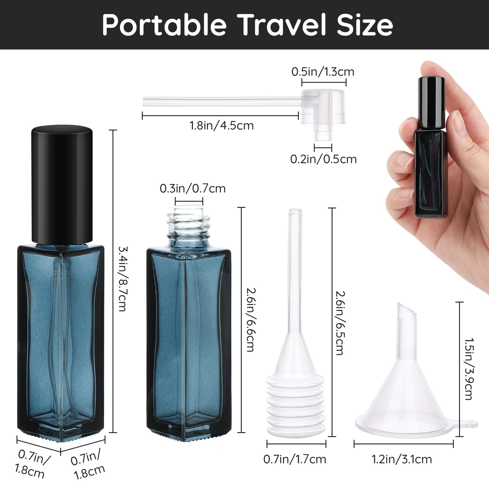 10pcs Perfume Bottle Spray Emp - Misting Bottle Fine review and price