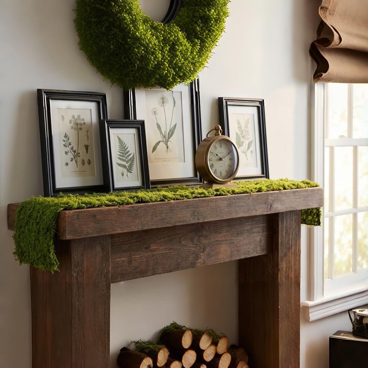 Artificial Moss Table Runner D - Sphagnum Moss Dry review and price