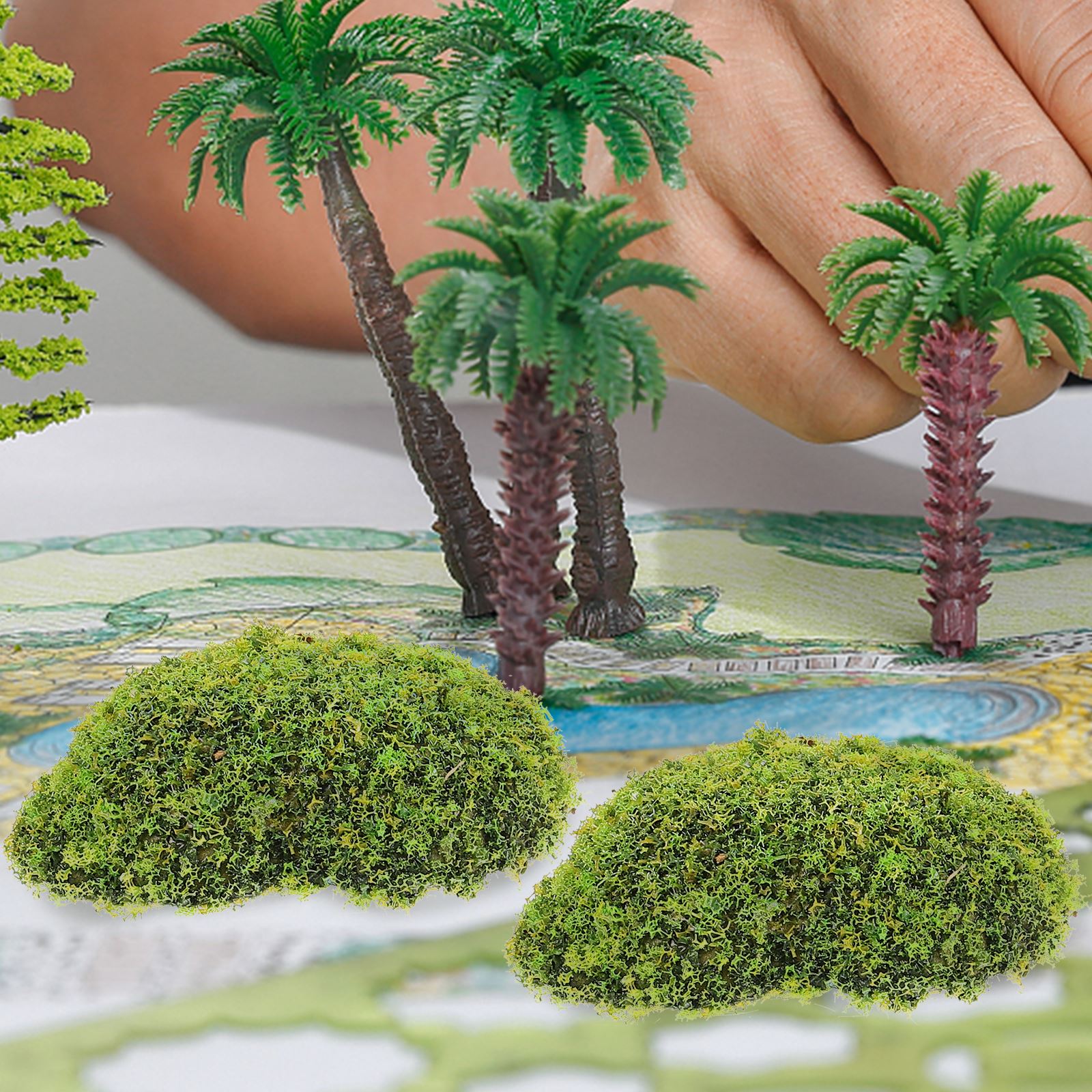 12pcs Artificial Moss RocksFak - Sphagnum Moss Dry review and price