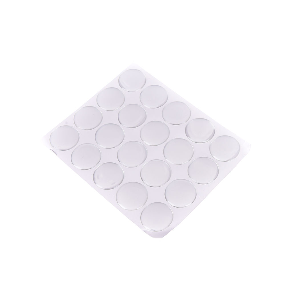 100pcs/sheet 25mm Round Dome 3 - Plastic Dome Clear review and price