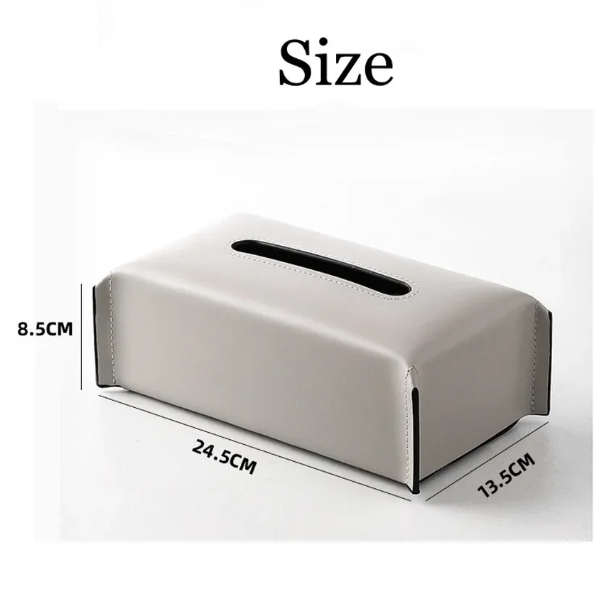 Leather Tissue Box Napkin Case - Agar Tissue Culture review and price