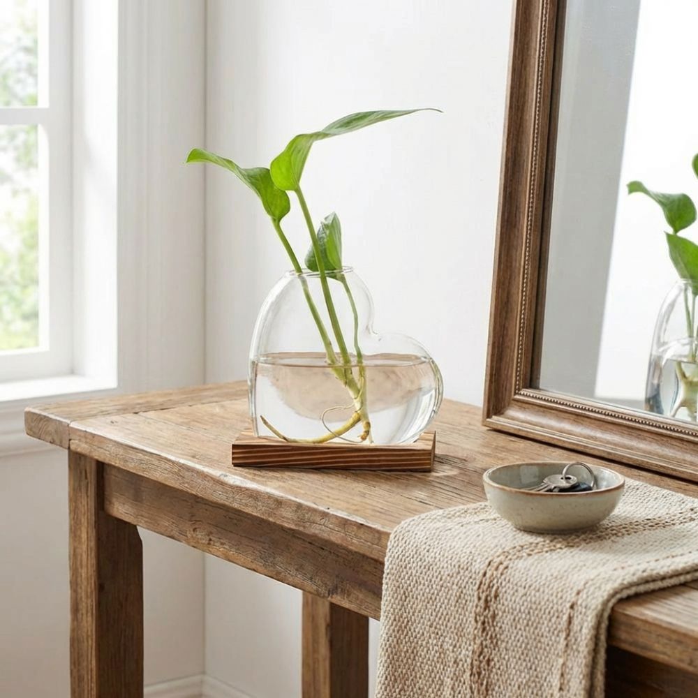 Transparent Hydroponic Glass V - Propagation Station Vase review and price