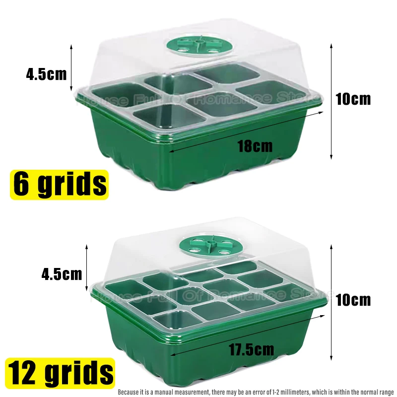 Growing Starting Nursery Trays - Humidity Dome Kit review and price
