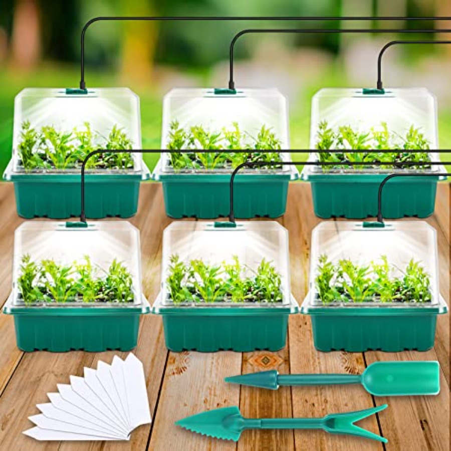 Seed Starter Tray with Light,  - Humidity Dome Kit review and price